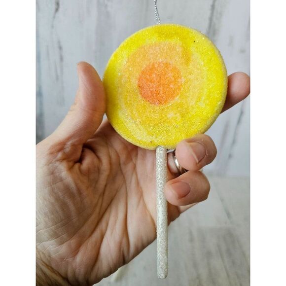 Vintage lollipop candy ornament set sucker lot Xmas tree - Picture 4 of 10